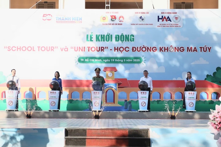 TP Hồ Chí Minh: Khởi động chuỗi hoạt động “School Tour” và “Uni Tuor” - Học đường không ma túy