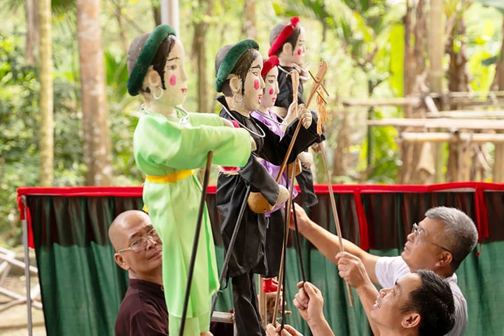 Độc đáo nghệ thuật trình diễn dân gian ở Thái Nguyên