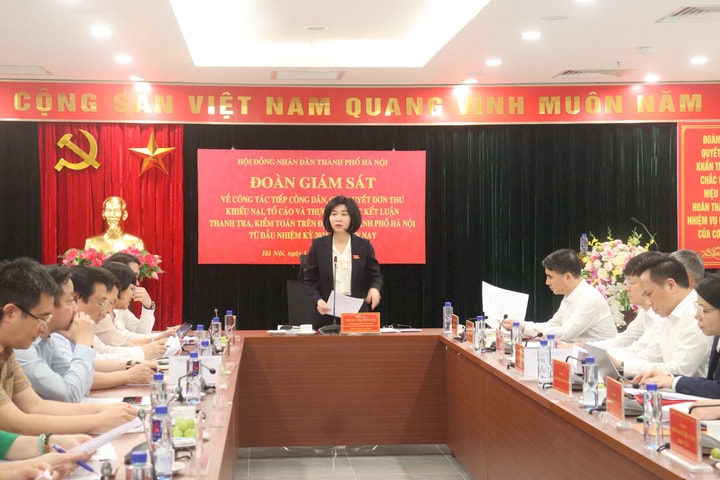 Hà Nội: Giám sát việc giải quyết khiếu nại, tố cáo và thực hiện các kết luận thanh tra, kiểm toán tại Sở Tài chính