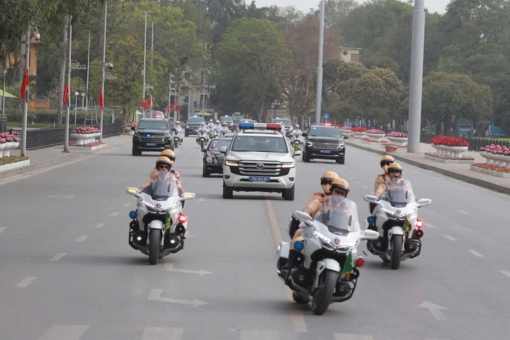 Công an thành phố góp phần bảo đảm an toàn tuyệt đối chuyến thăm của Tổng Bí thư, Chủ tịch Trung Quốc Tập Cận Bình