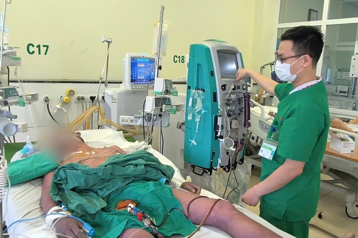 Ăn lòng lợn, người đàn ông đột ngột rơi vào tình trạng nguy kịch