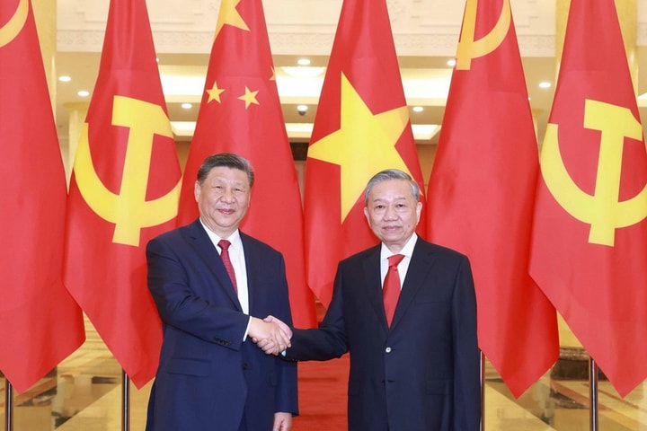 Tổng Bí thư Tô Lâm hội đàm với Tổng Bí thư, Chủ tịch Trung Quốc Tập Cận Bình
