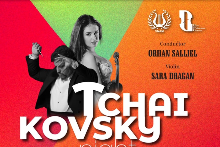 Đêm nhạc Tchaikovsky với Dàn nhạc Giao hưởng Hà Nội và các nghệ sĩ quốc tế
