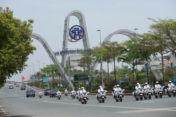 Bảo đảm an ninh, an toàn đón đoàn khách quốc tế ở Thủ đô