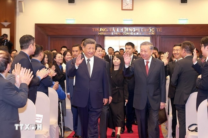 Tổng Bí thư, Chủ tịch Trung Quốc Tập Cận Bình dự Gặp gỡ hữu nghị nhân dân Việt Nam - Trung Quốc