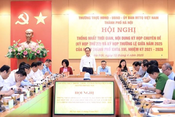 Hà Nội: Thống nhất nội dung kỳ họp chuyên đề và thường lệ của HĐND thành phố