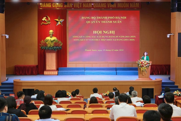 Quận Thanh Xuân củng cố và nâng cao chất lượng công tác xây dựng Đảng