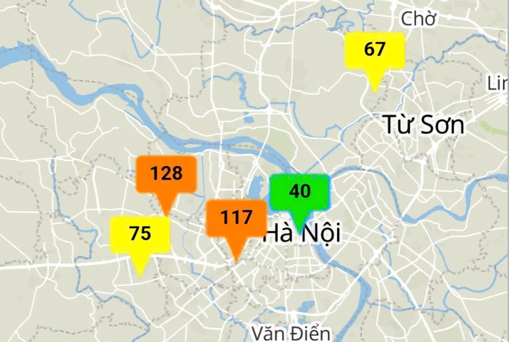 Chất lượng không khí ở Hà Nội diễn biến phức tạp