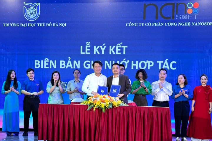 Trường Đại học Thủ đô Hà Nội ký kết hợp tác với nhiều doanh nghiệp