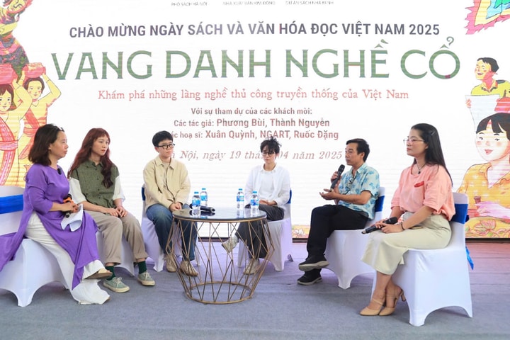 Khơi tình yêu văn hóa truyền thống qua bộ sách “Vang danh nghề cổ”