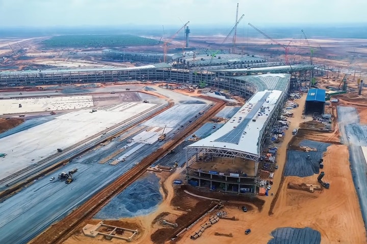 Những hình ảnh mới nhất về “siêu dự án” sân bay Long Thành