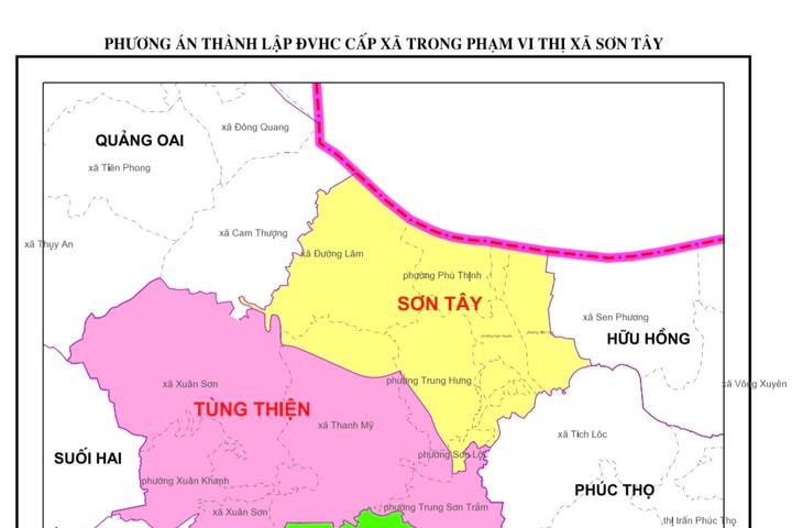 Sơn Tây: Bảo đảm bộ máy hành chính cấp xã mới chính thức hoạt động từ ngày 1-7