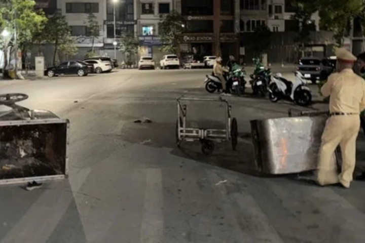 Truy tìm lái xe máy đâm tử vong nữ công nhân môi trường