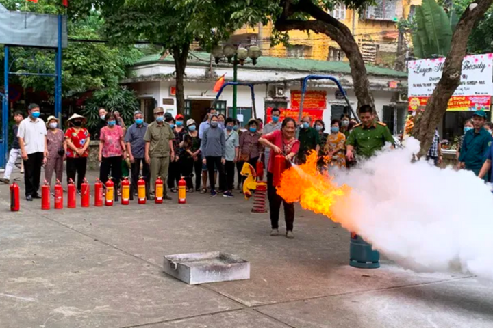 Mở cao điểm tuyên truyền an toàn cháy, nổ tại địa bàn có 95 nhà tập thể cũ