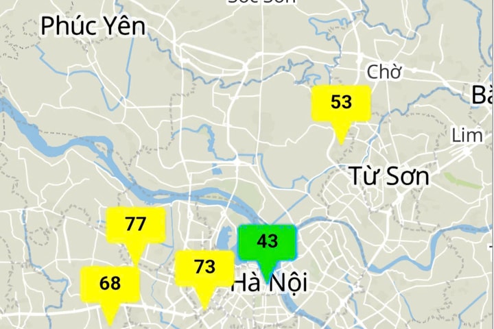 Chất lượng không khí tác động đến nhóm người nhạy cảm