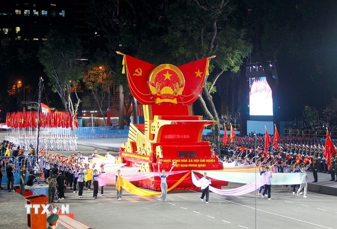 50 năm Thống nhất đất nước: Tổng hợp luyện diễu binh, diễu hành lần thứ hai