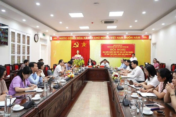 Cử tri Thạch Thất, Quốc Oai, Chương Mỹ nhất trí với chủ trương sắp xếp đơn vị hành chính