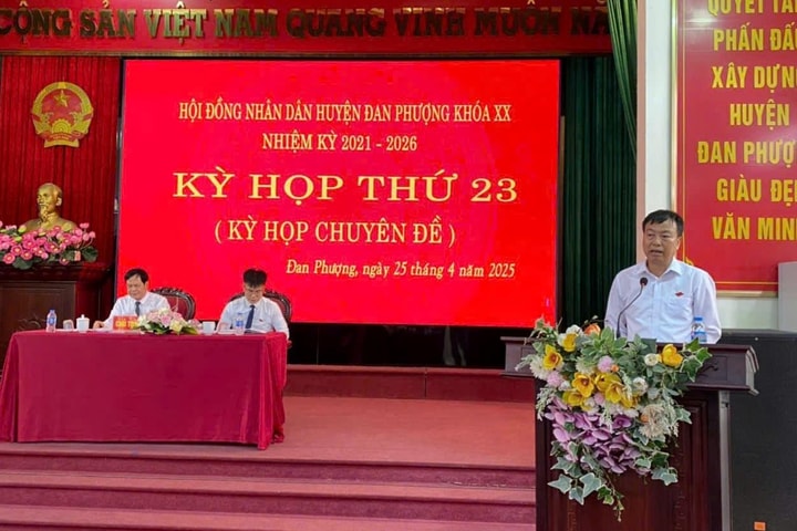 HĐND huyện Đan Phượng thông qua nghị quyết thành lập 3 xã: Đan Phượng, Ô Diên và Liên Minh