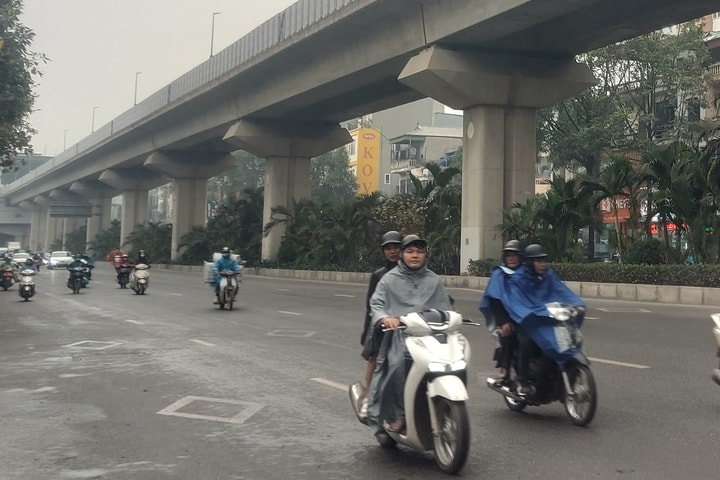 Miền Bắc mưa to, có nơi rất to, thời tiết chuyển lạnh