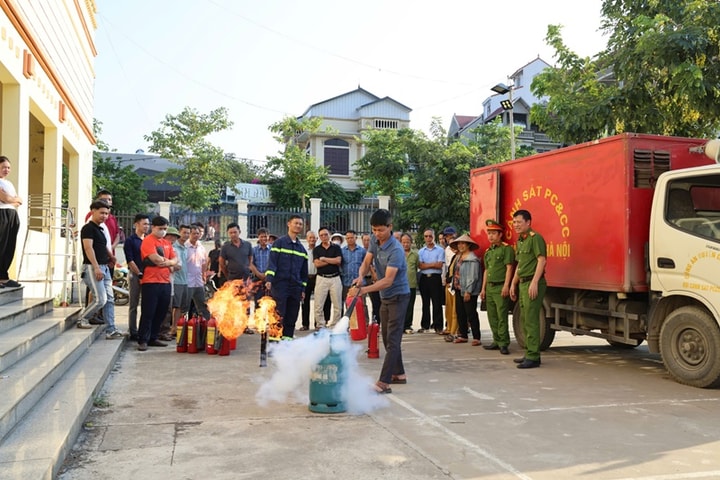Chương Mỹ chú trọng "dập lửa" ngay từ cơ sở
