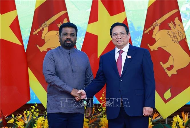 Thủ tướng Phạm Minh Chính hội kiến Tổng thống Sri Lanka