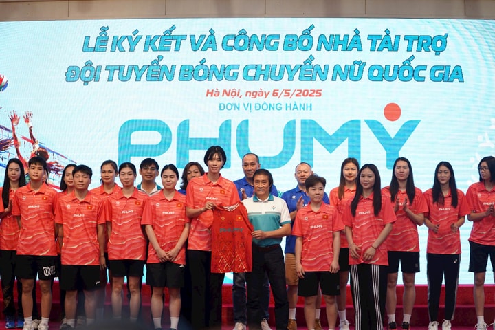 Ra mắt nhà tài trợ Đội tuyển bóng chuyền nữ Việt Nam