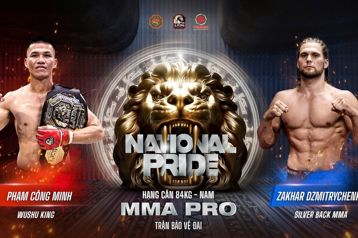 Võ sĩ Phạm Công Minh bảo vệ ngôi vô địch trước Zakhar Dmitrychenka
