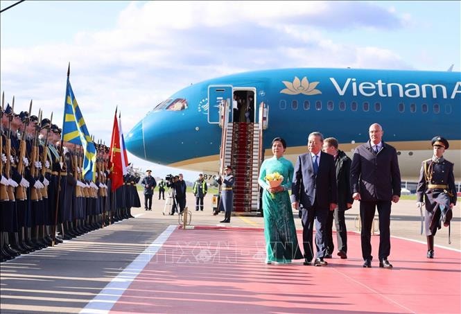 Tổng Bí thư Tô Lâm bắt đầu thăm chính thức LB Nga