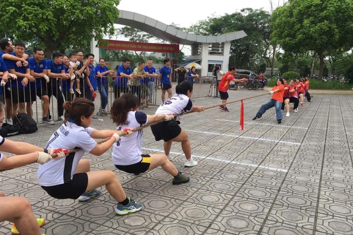 Gần 300 vận động viên tranh tài tại hội khỏe các trường đại học, cao đẳng Hà Nội