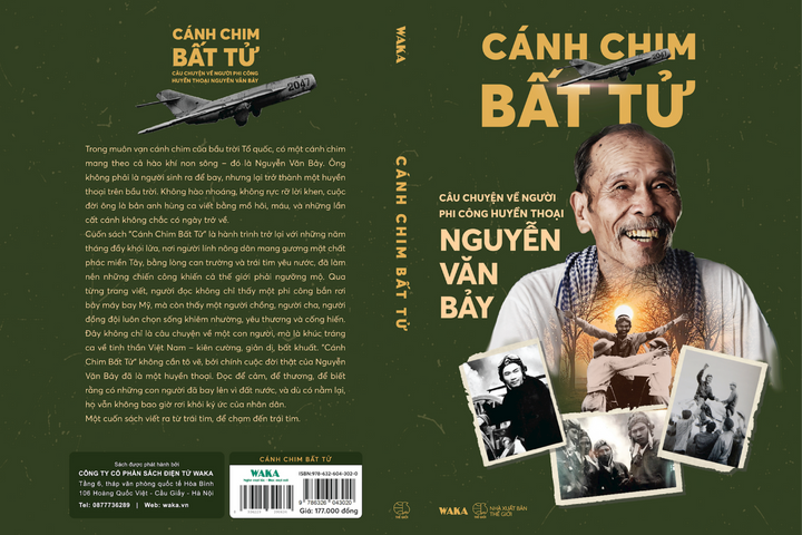 Sách về cuộc đời của phi công huyền thoại Nguyễn Văn Bảy