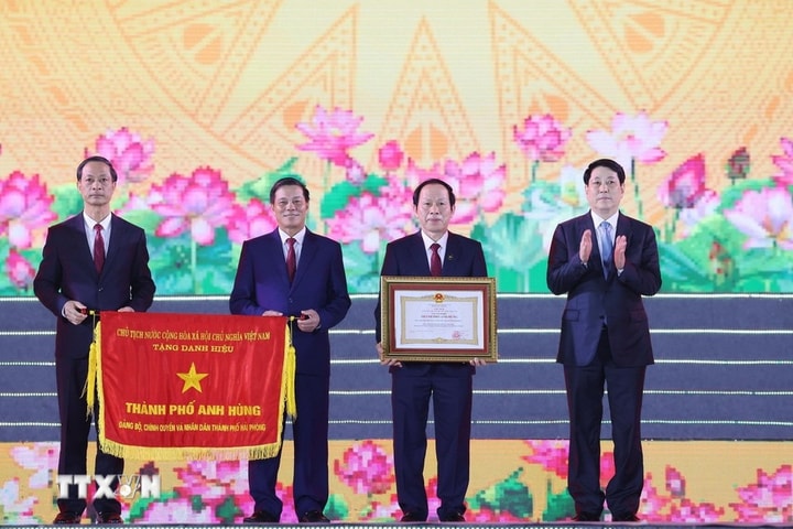 Chủ tịch nước Lương Cường: Xây dựng Hải Phòng trở thành thành phố đổi mới sáng tạo và khởi nghiệp