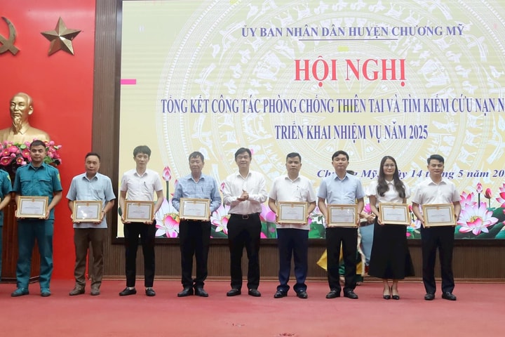 Chương Mỹ không bị động, bất ngờ ứng phó các tình huống thiên tai