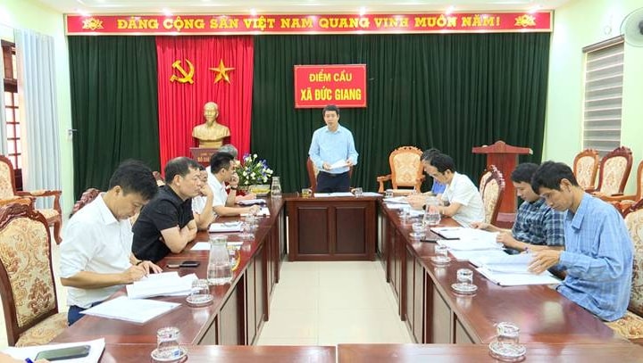 Hoài Đức kiểm tra công tác xử lý vi phạm đất đai tại các xã: Vân Canh, Đức Giang