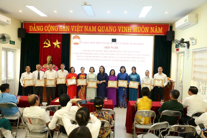 Ba Đình lan tỏa sâu rộng Chỉ thị 05 trong toàn hệ thống chính trị