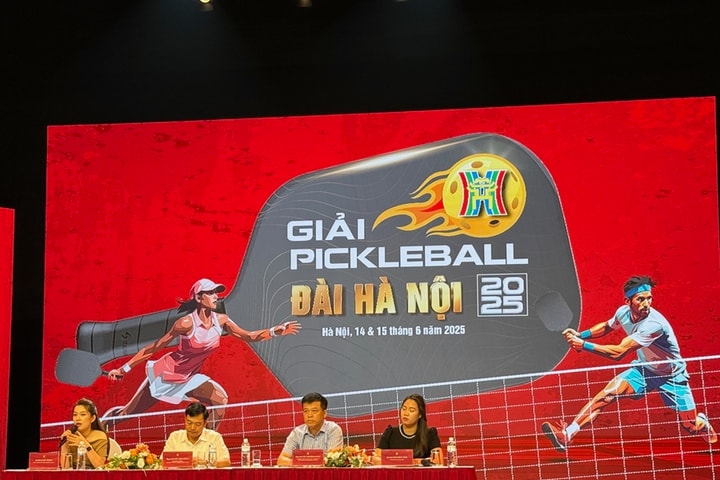 Hơn 600 tay vợt tham dự Giải Pickleball Đài PT-TH Hà Nội 2025