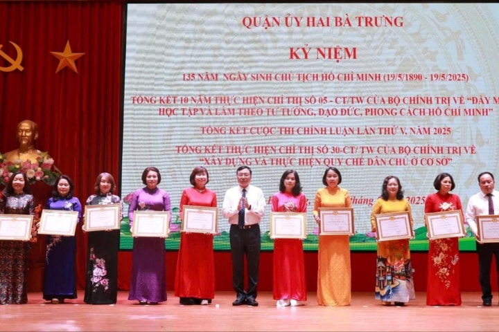 Quận Hai Bà Trưng có nhiều mô hình thiết thực học tập và làm theo Bác