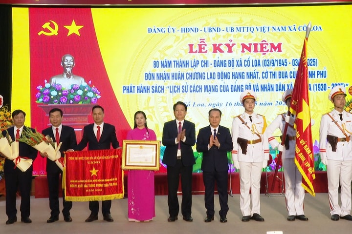 Kỷ niệm 80 năm thành lập Chi - Đảng bộ Cổ Loa (huyện Đông Anh)