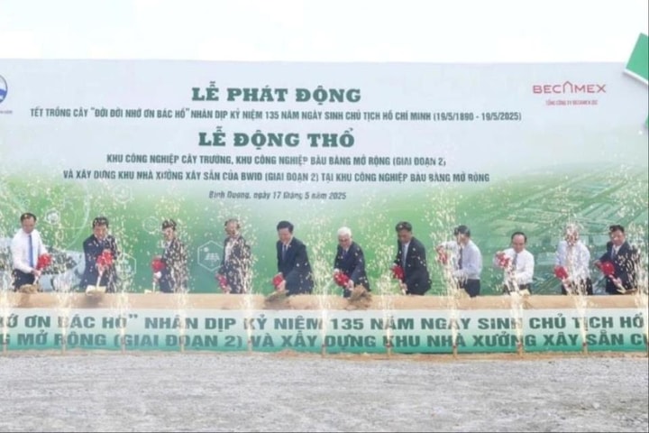 Tỉnh Bình Dương khởi công các khu công nghiệp hướng đến hệ sinh thái xanh, thông minh và bền vững