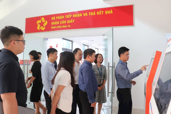 Hà Nội: Kiểm tra, giám sát hoạt động kiểm soát thủ tục hành chính tại 4 quận, huyện