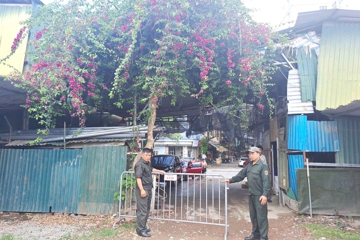 Phường Đại Kim (quận Hoàng Mai) giải tỏa 11 điểm trông giữ xe không phép