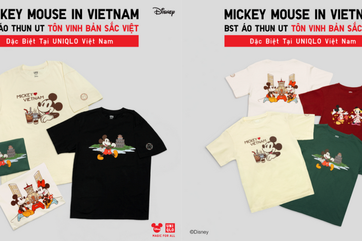 UNIQLO khởi động Tuần Lễ Cảm Ơn với nhiều ưu đãi, ra mắt họa tiết mới của BST UT Mickey Mouse in Vietnam