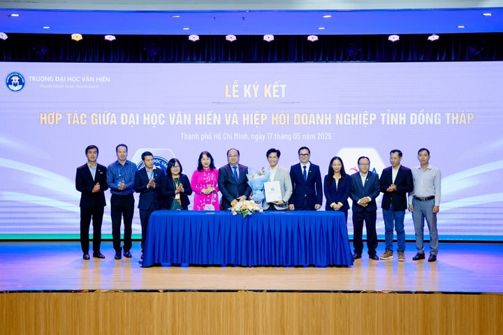 Trường Đại học Văn Hiến ký kết với doanh nghiệp đào tạo nhân lực và chuyển giao tri thức