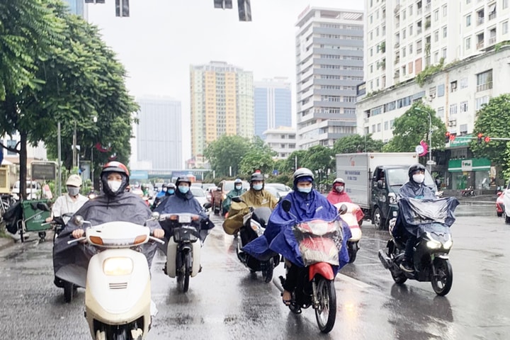 Bắc Bộ có mưa vừa, mưa to và dông