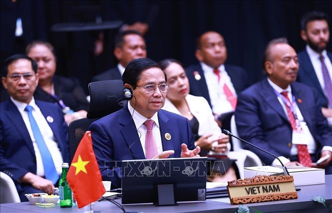 Thủ tướng Phạm Minh Chính bắt đầu các hoạt động tại Hội nghị Cấp cao ASEAN lần thứ 46