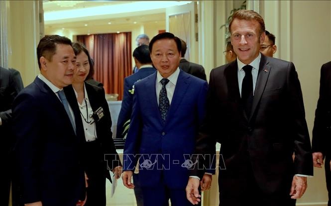 Tổng thống Emmanuel Macron: Pháp sẵn sàng đồng hành cùng Việt Nam trong tiến trình chuyển đổi năng lượng