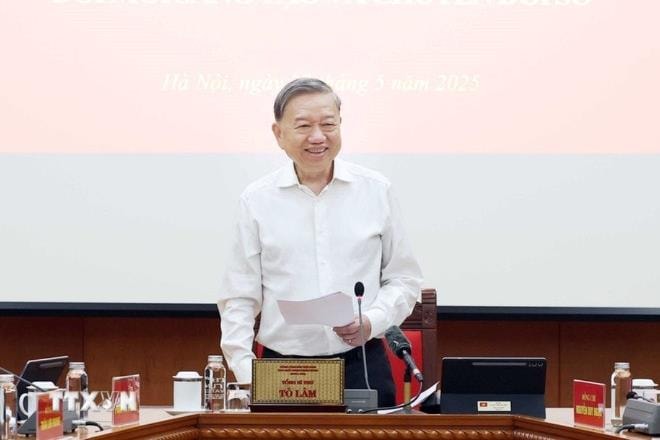 Tổng Bí thư Tô Lâm: Bảo đảm tính tự chủ, tự cường, tự lực của các công nghệ chiến lược của Việt Nam