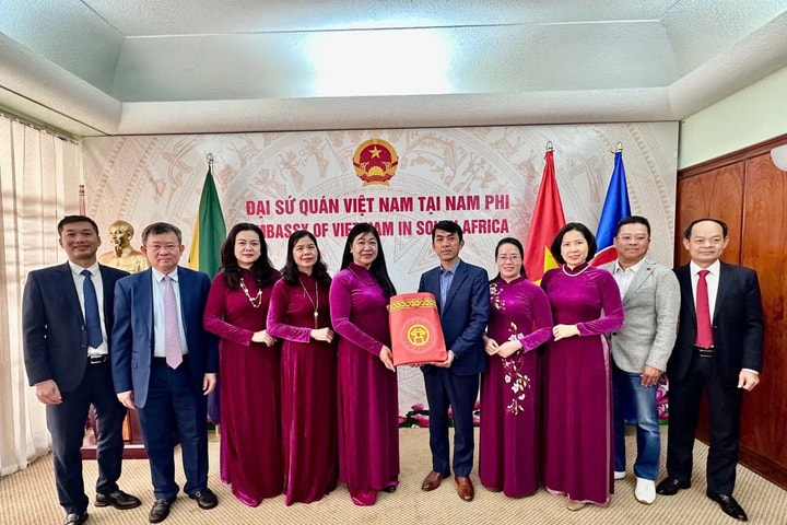 Hà Nội tăng cường hợp tác với Nam Phi trên nhiều lĩnh vực