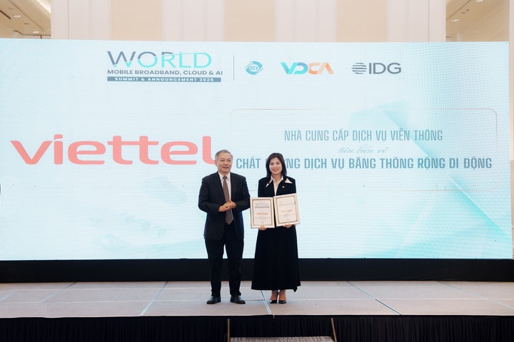 Viettel được ghi nhận là nhà mạng có chất lượng dịch vụ di động và cố định tốt nhất