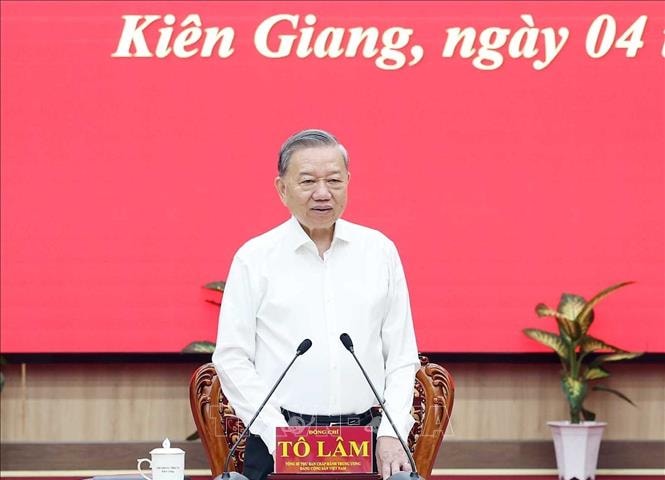 Tổng Bí thư Tô Lâm: Tăng cường nội lực và sức cạnh tranh cho khu vực Tây Nam Bộ