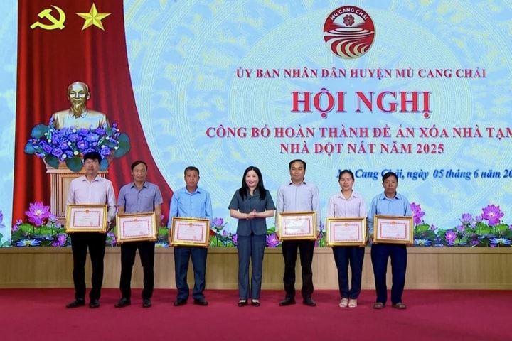 Yên Bái Huyện Mù Cang Chải hoàn thành mục tiêu xóa nhà tạm, dột nát